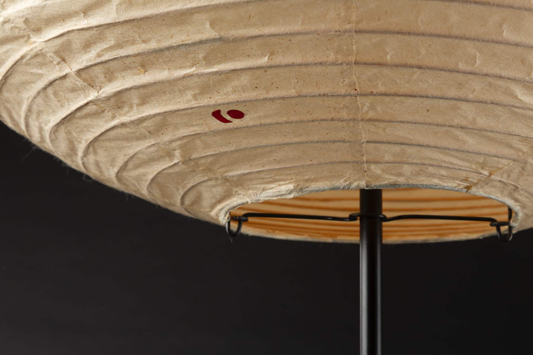 Suspension Isamu Noguchi Akari 55A – Abat-jour En Papier Washi, Artisanal Japonais