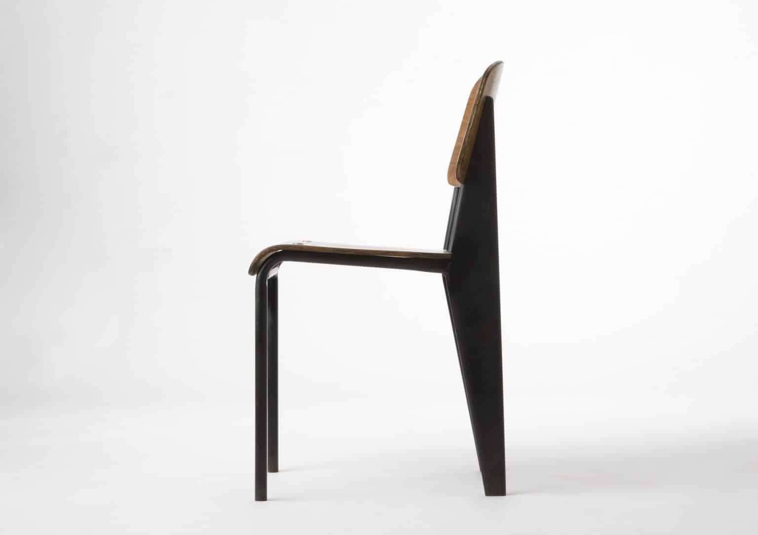 Chaise Standard  « Métropole »  modèle « n° 305 » par Jean Prouvé