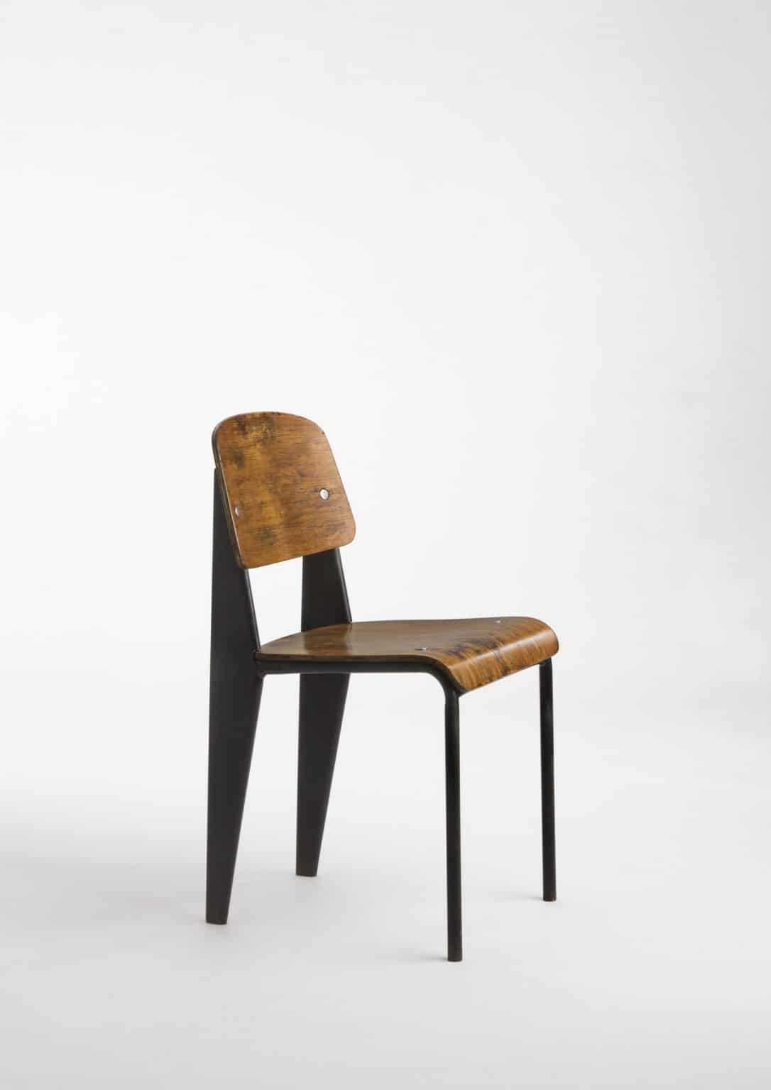 Chaise Standard « Métropole » modèle « n° 305 » par Jean Prouvé