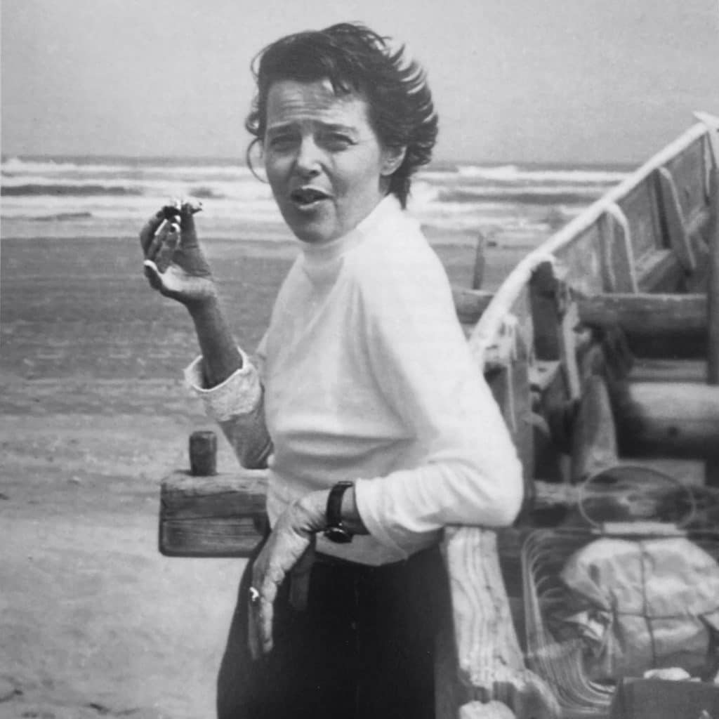 Portrait of charlotte perriand