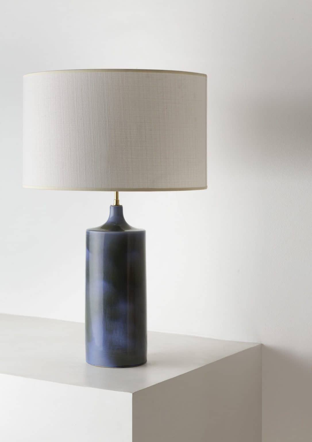 Lampe paon par Georges Jouve