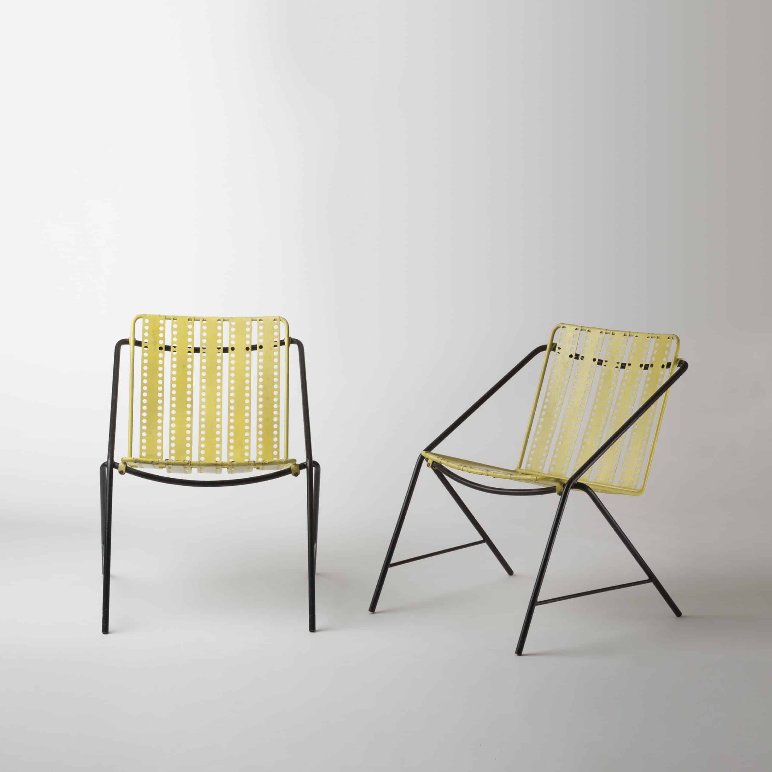 Paire de fauteuils modèle « Santiago » par Mathieu Matégot