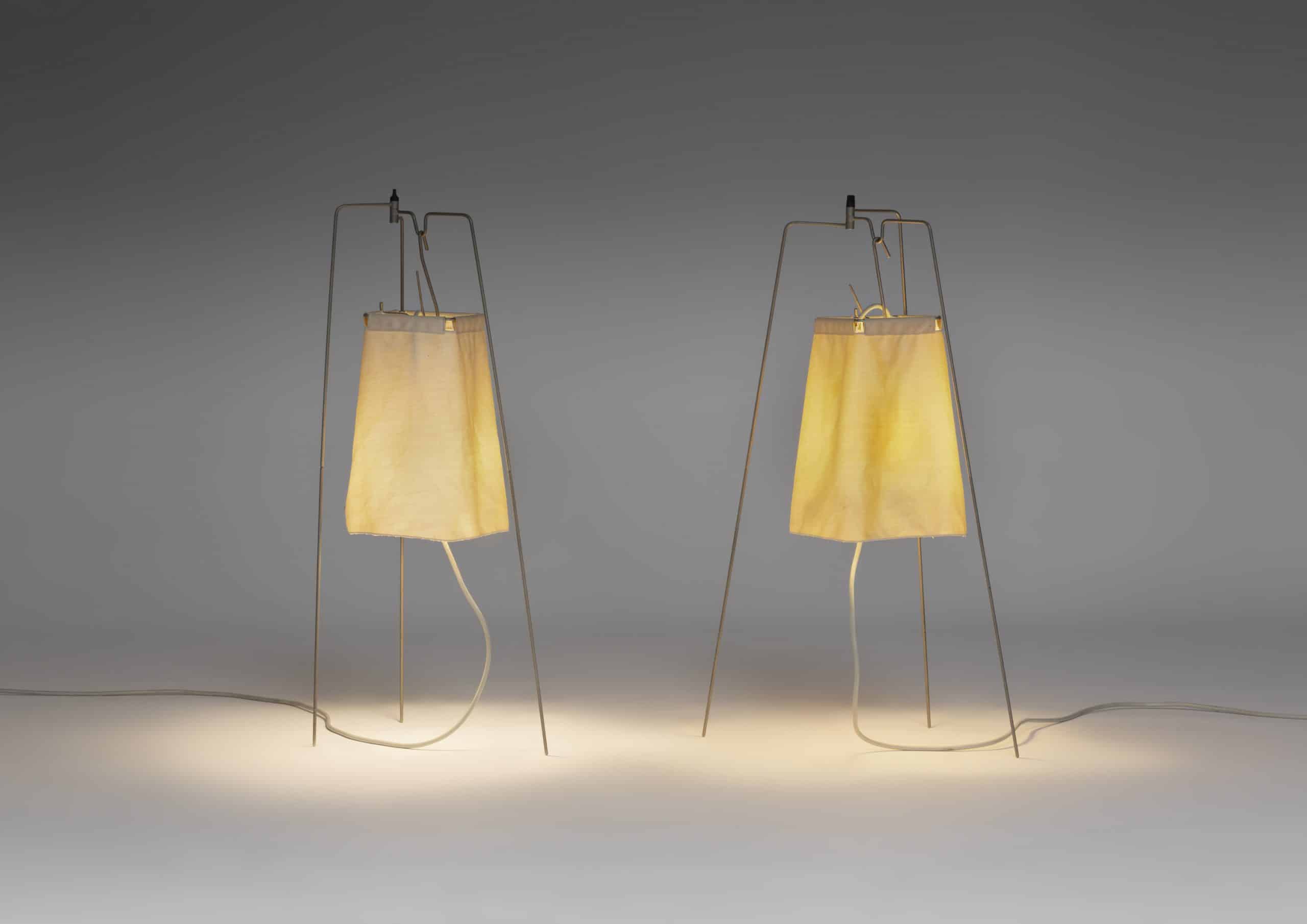 Paire de lampes modèle « Lucilla » par Paolo Rizzatto
