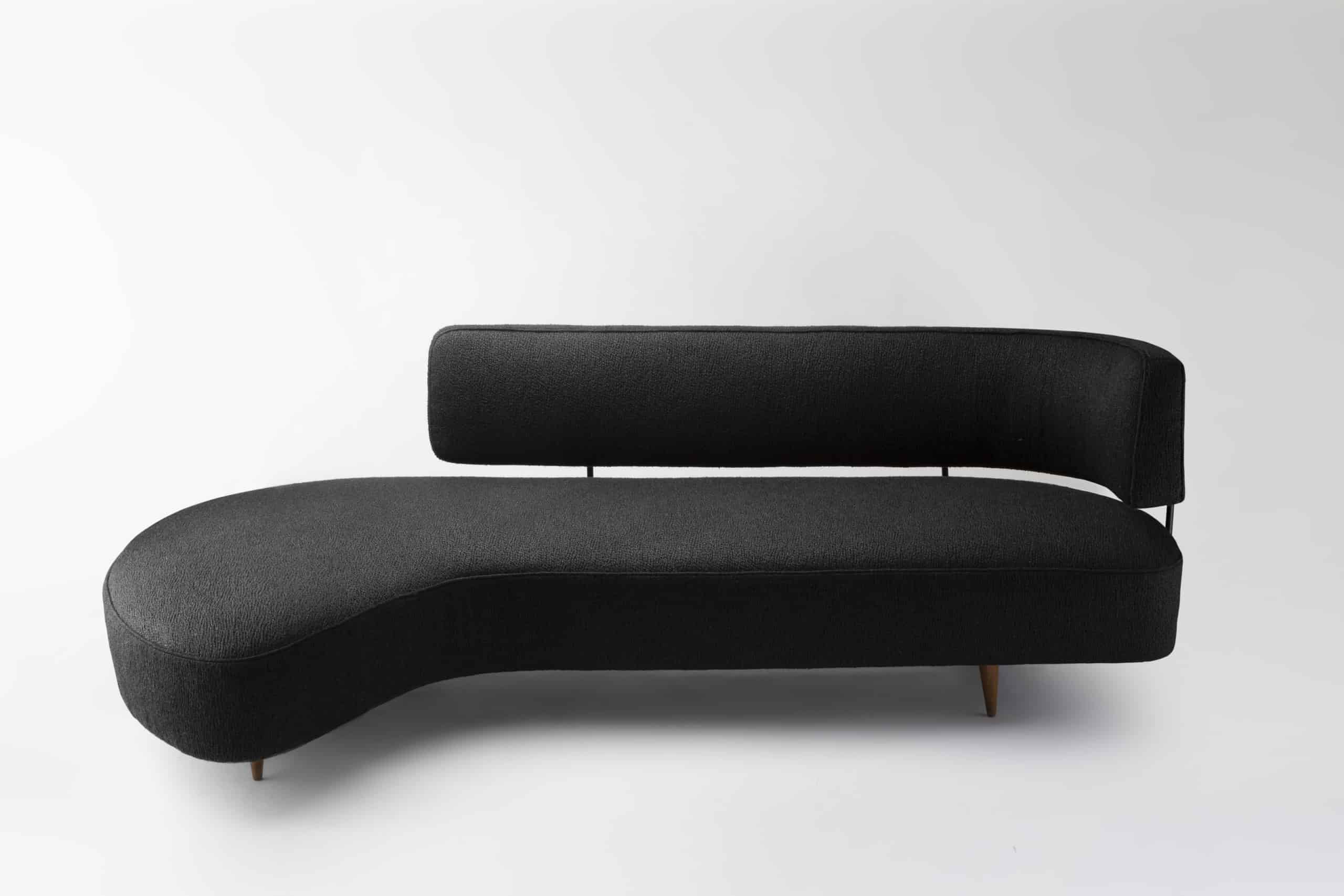 Rare sofa de forme libre par Taichiro Nakai