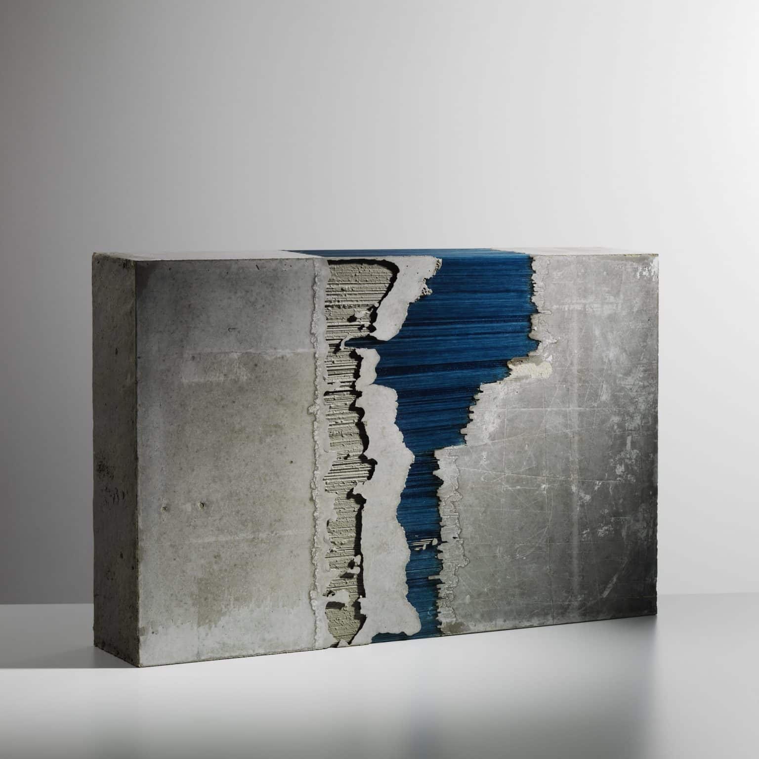 Sculptures monolithiques issues de la série « Dichotomie » par Harry Morgan