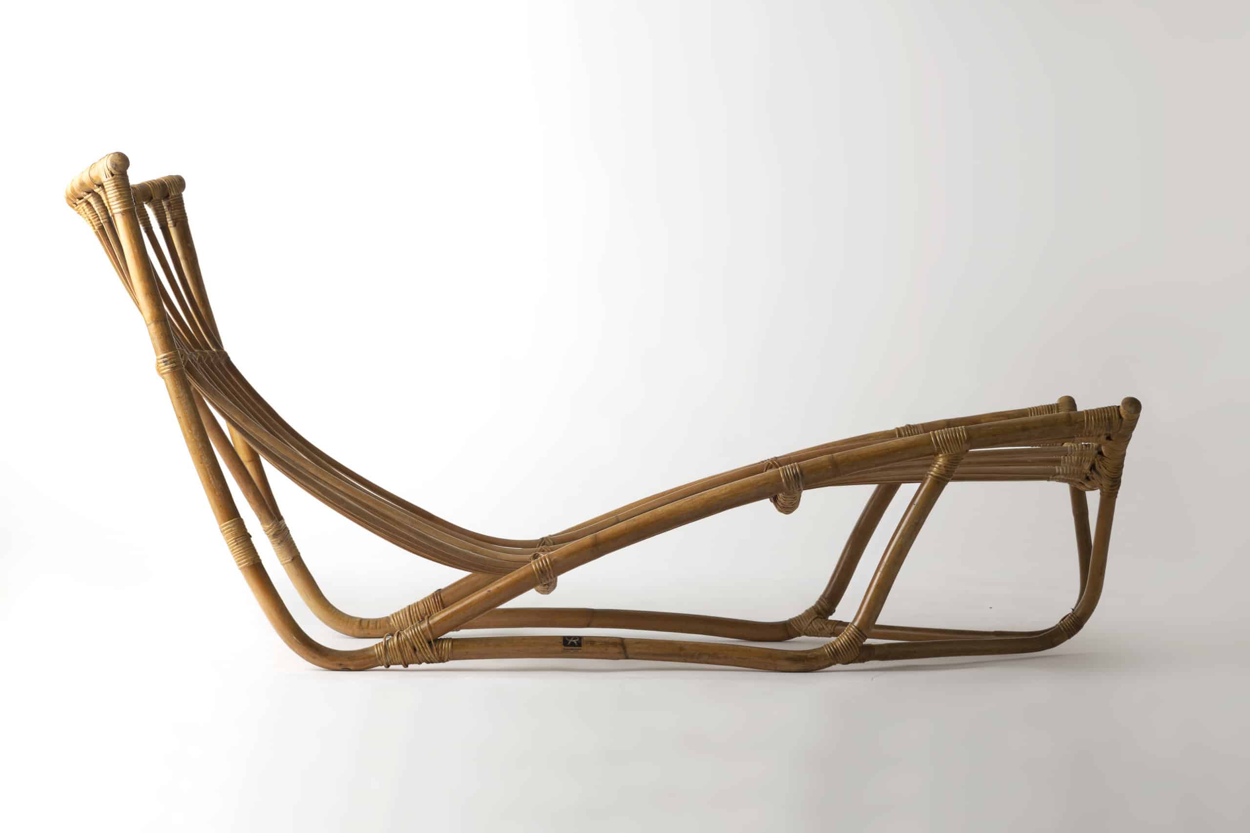 Très rare chaise longue par Yuzuru Yamakawa