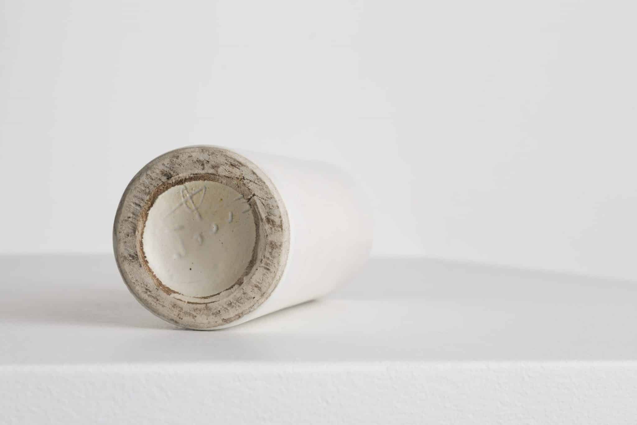 Vase Rouleau blanc WA Design Gallery