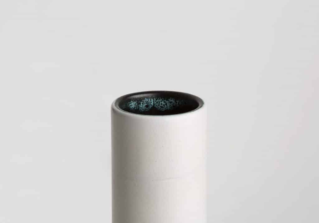 Vase Rouleau blanc WA Design Gallery