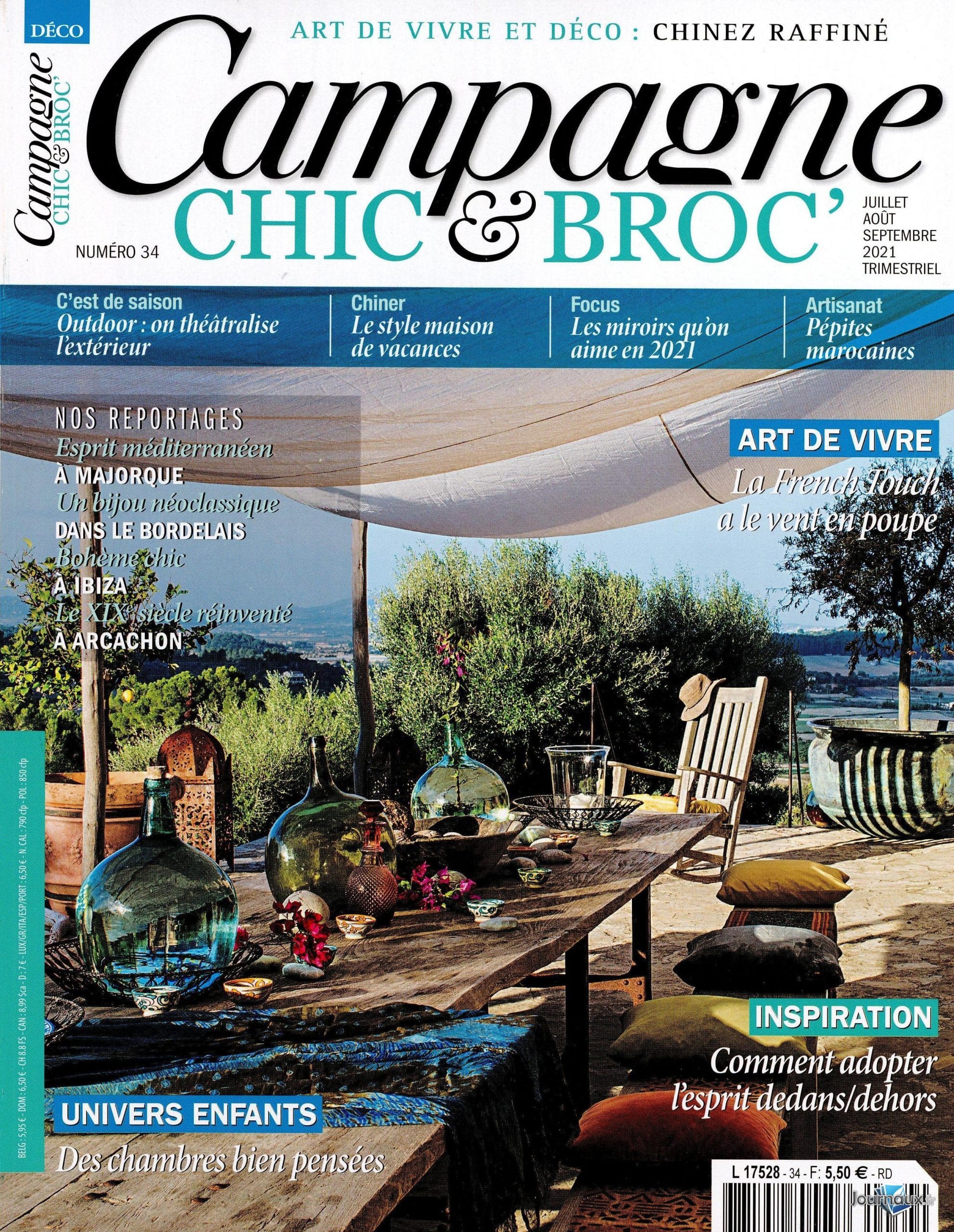 Wa design gallery, presse, campagne chic & broc, 2021