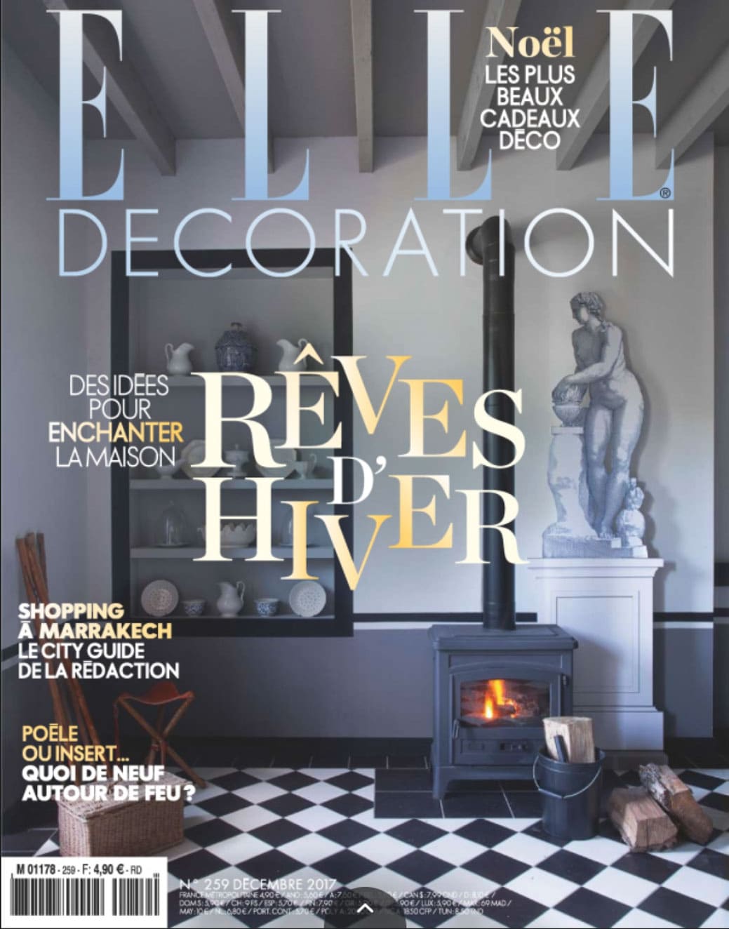 Wa design gallery, presse, elle décoration, décembre 2017